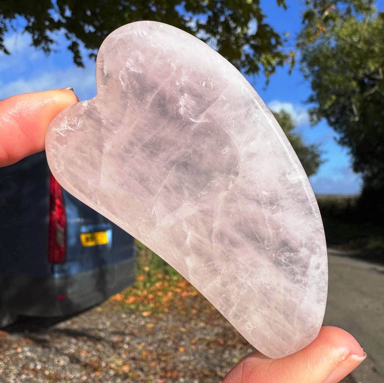 Elf Kendal Hippies - Wholesale Gua Sha Tool - Gua sha gemstone facial massager crystal gua sha heart stone18