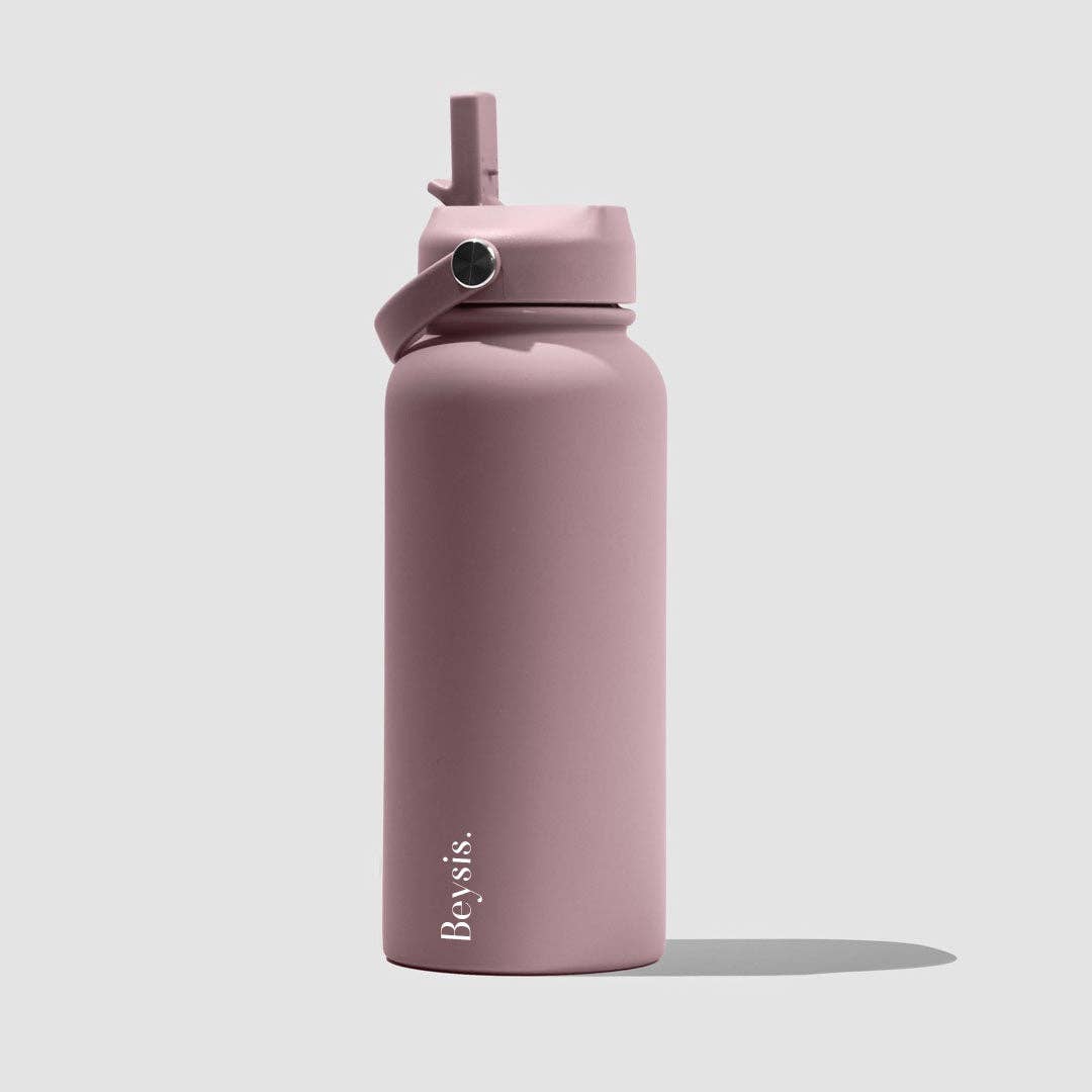 Beysis – wholesale Vattenflaska – 30,5 oz / 900 ml flaska med sugrör15