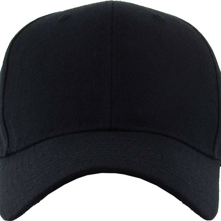 KBETHOS - Wholesale Baseball Cap - Unisex - Solid Velcro Baseball Cap