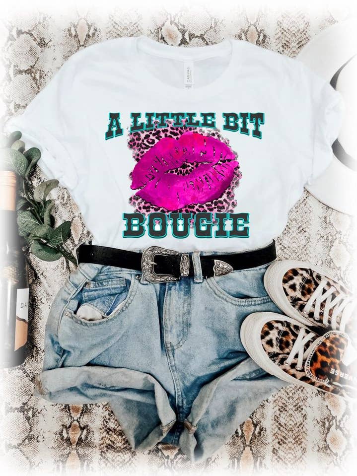 JCoons - Wholesale Screen Printed T-Shirt - Women's - A Little Bit Bougie0