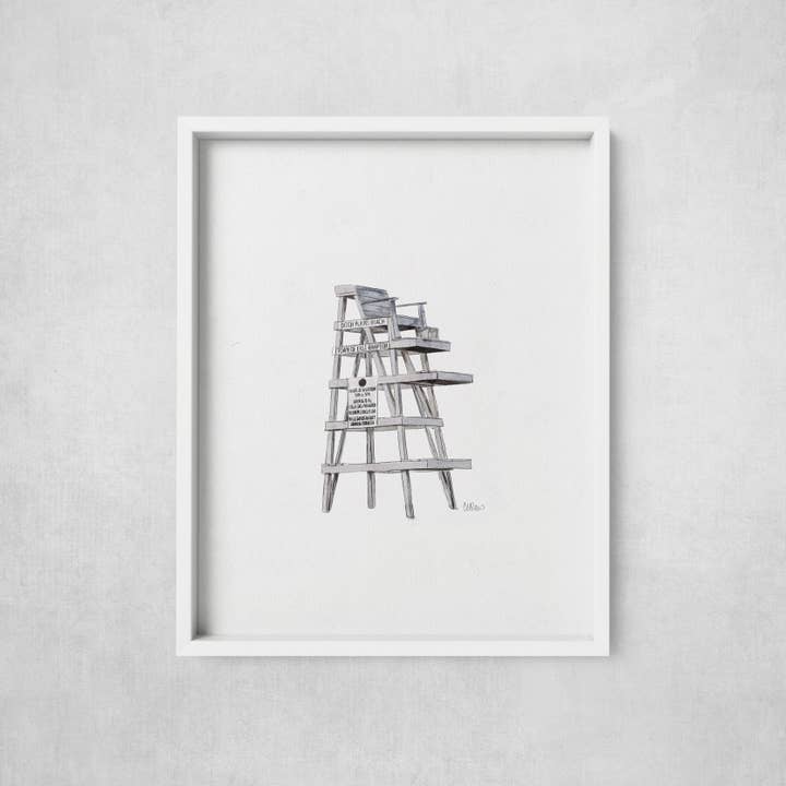 Lifeguard Stand - Print for wholesale by Hello Cando