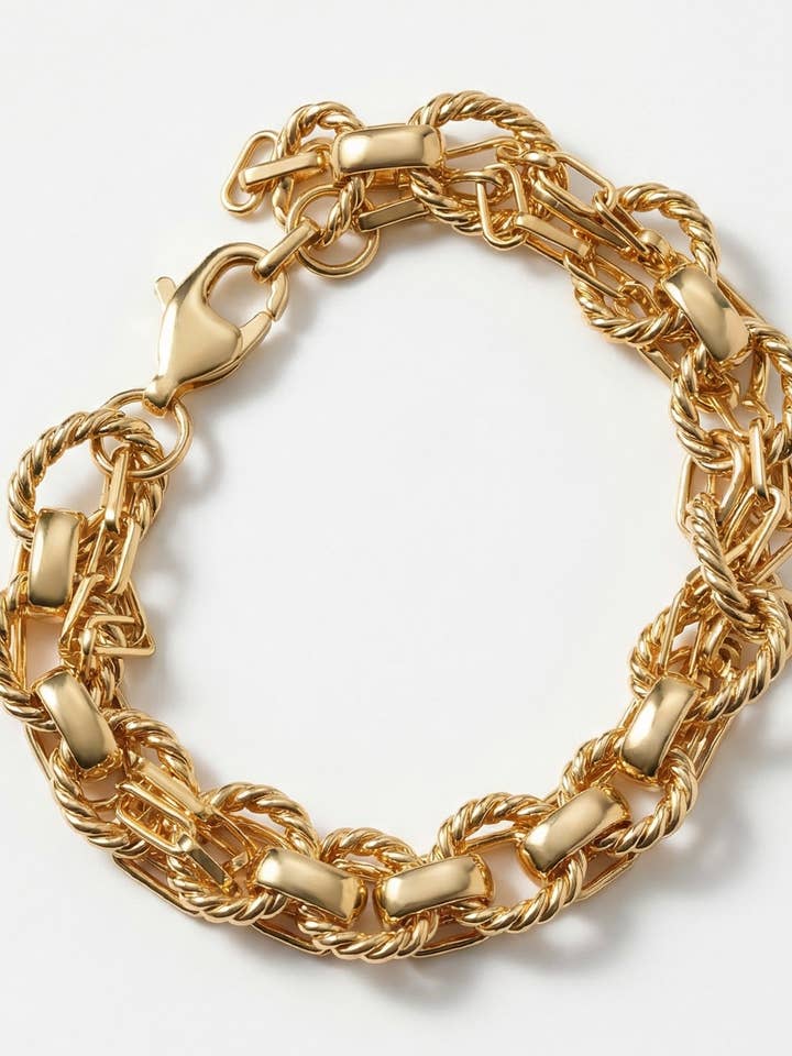 BRACELET ENTRELACÉ pour la vente par Native Gem