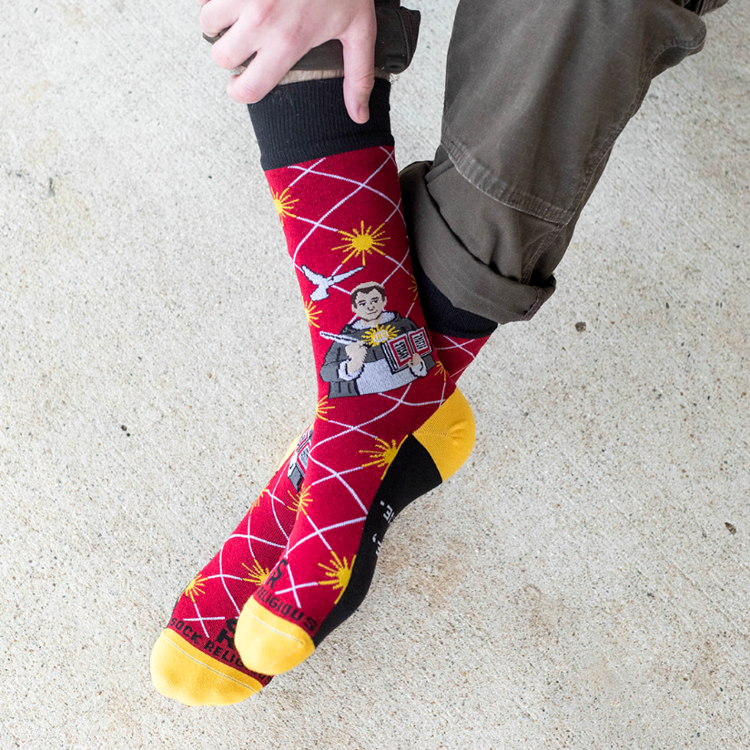 Sock Religious - Wholesale Socks - Unisex - St. Thomas Aquinas Adult Socks4