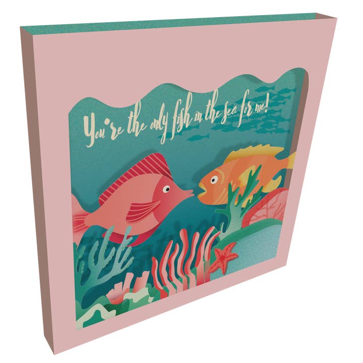 EASY POP Under the Sea Anniversary 3D Pop-Up Card for wholesale by Make A Scene