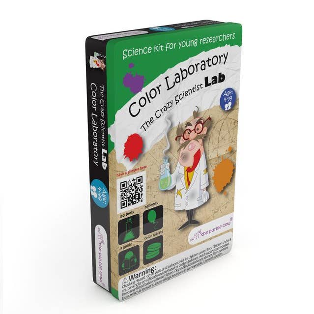 Crazy Scientist Lab Color Laboratroy for wholesale by The Purple Cow America Inc.