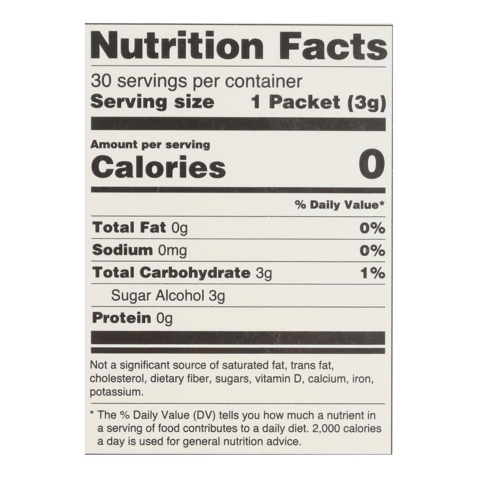 Ware Spark - Wholesale Sugar/Sweetener - Lakanto - Monkfruit Sweetener Sticks - 30 Count - Case Of 8 - 3.17 Oz.2