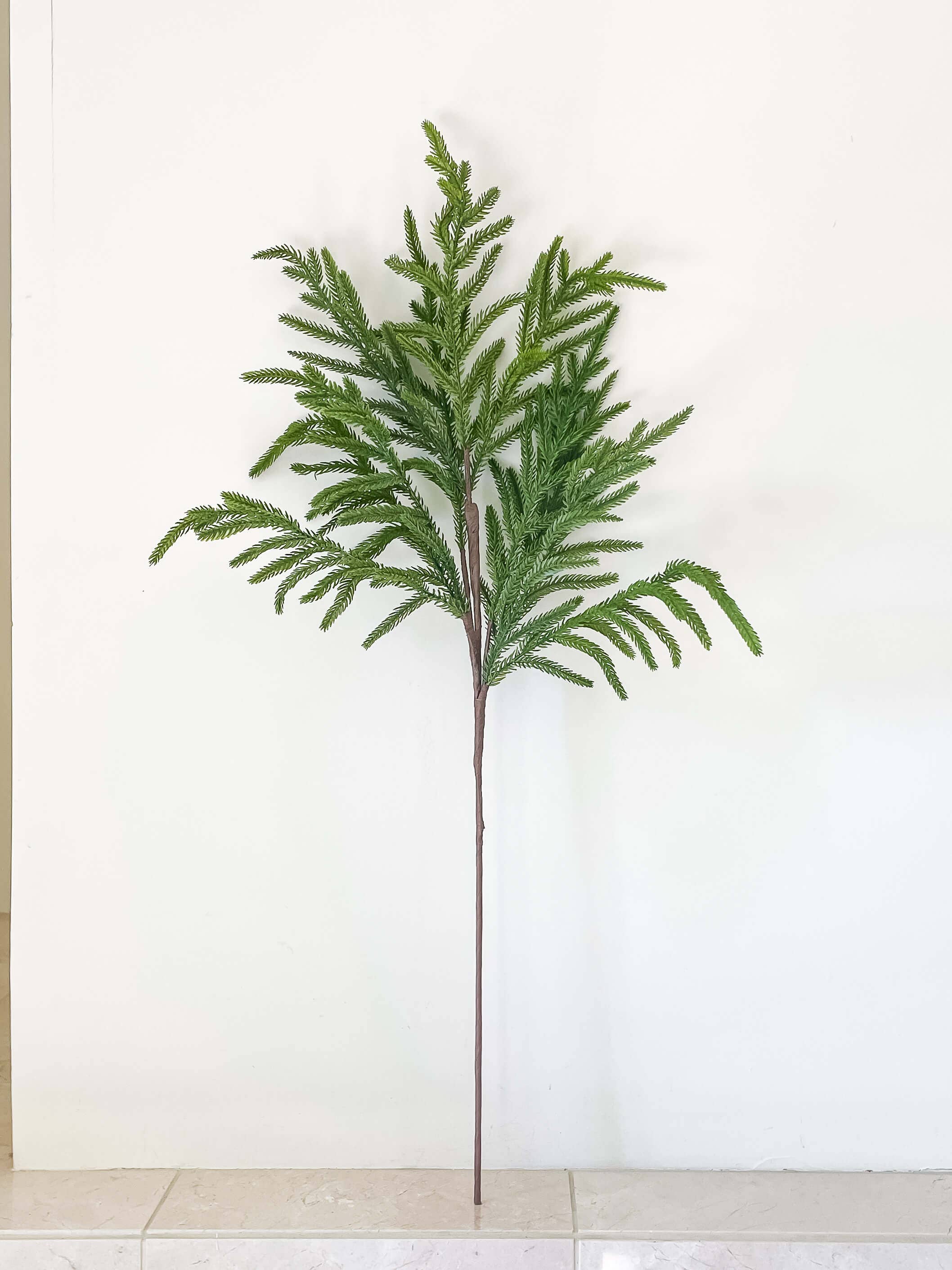 Hycroft Home Decor - Vente Décoration de Noël - Tige de Noël en faux pin de Norfolk Real Touch 25" et 33"3