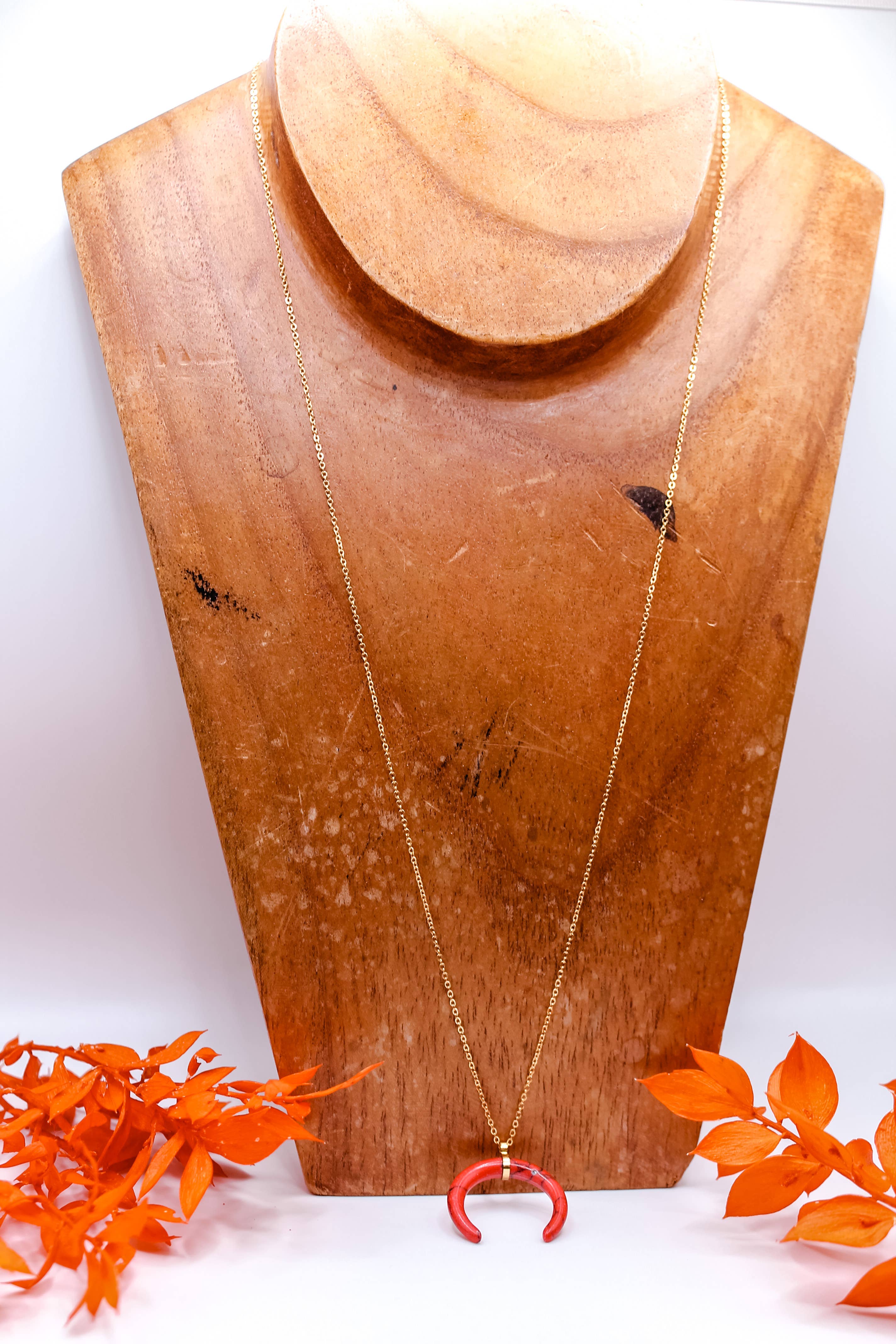 Rouge Collana “Moon” in acciaio inossidabile in vendita all'ingrosso su Faire1