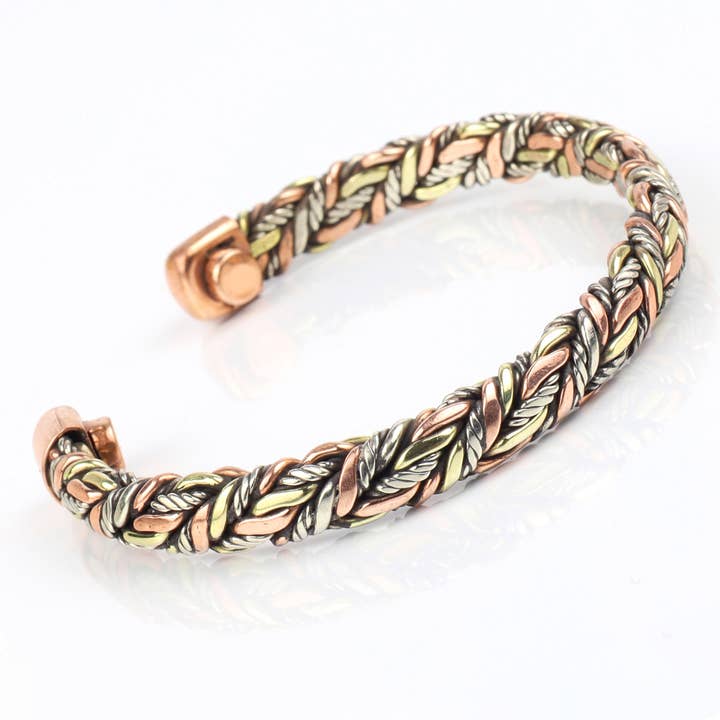 Copper Magnet Bracelet (Design 77) for wholesale by El'Cobre-Ecozonelifestyle