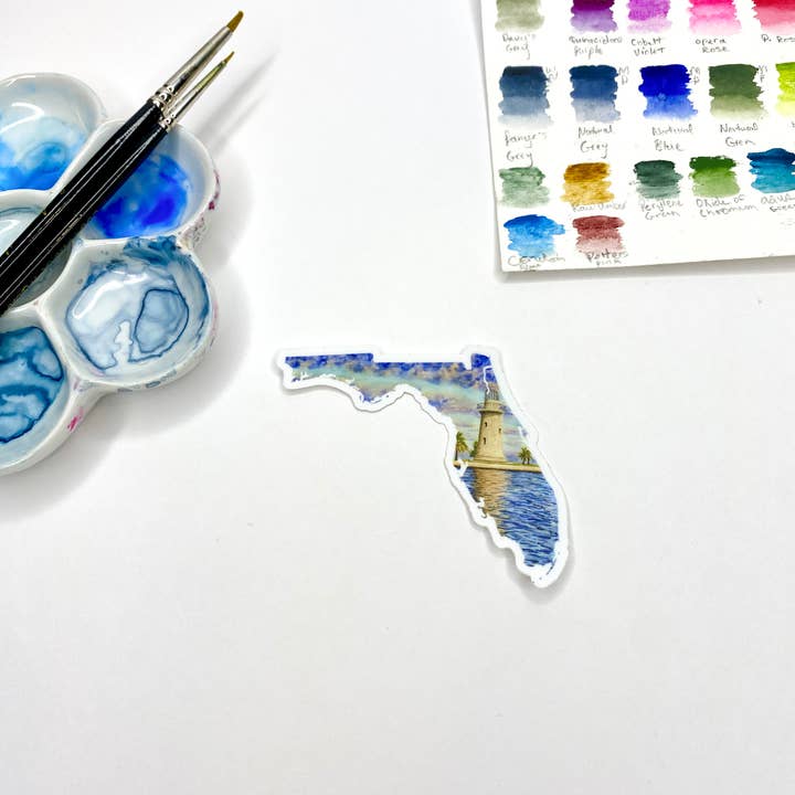 Emilie Taylor - Wholesale Sticker - Florida State Sticker | Biscayne National Park Souvenir1