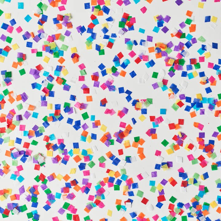 Knot & Bow - Wholesale Confetti - Tiny Rainbow Single Serving Sizeâ„¢ Confetti