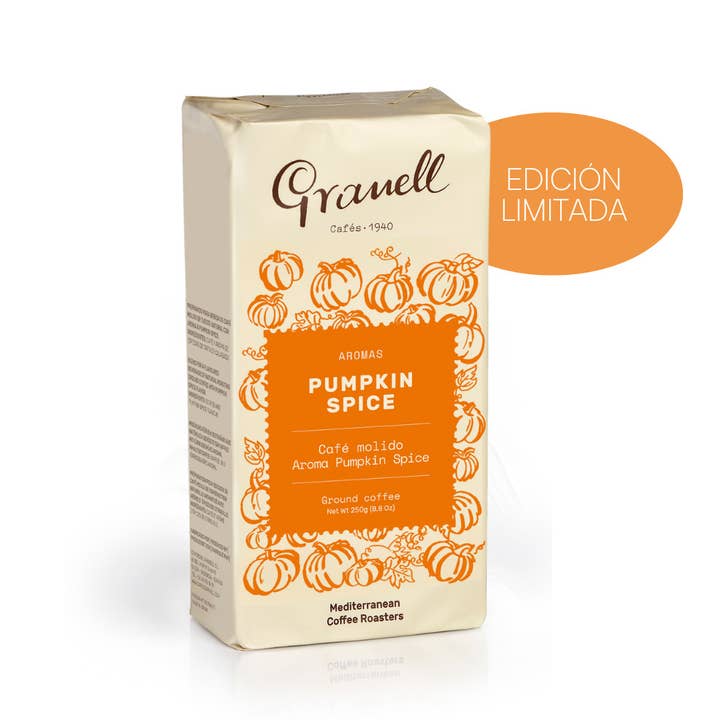Cafes Granell - Wholesale Ground Coffee - Pumpkin Spice Gourmet Ground Coffee 250 g
