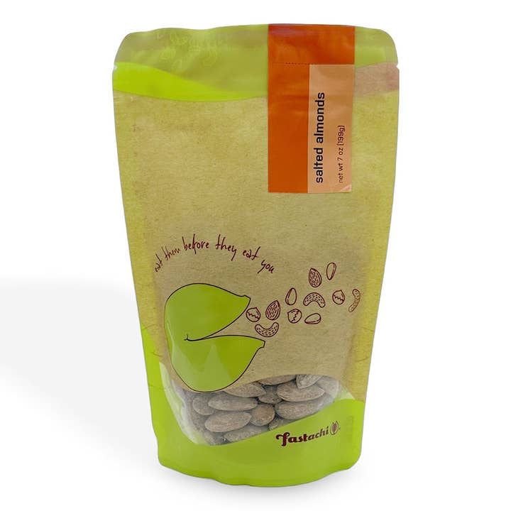 Grande pochette debout aux amandes salées pour la vente par Fastachi