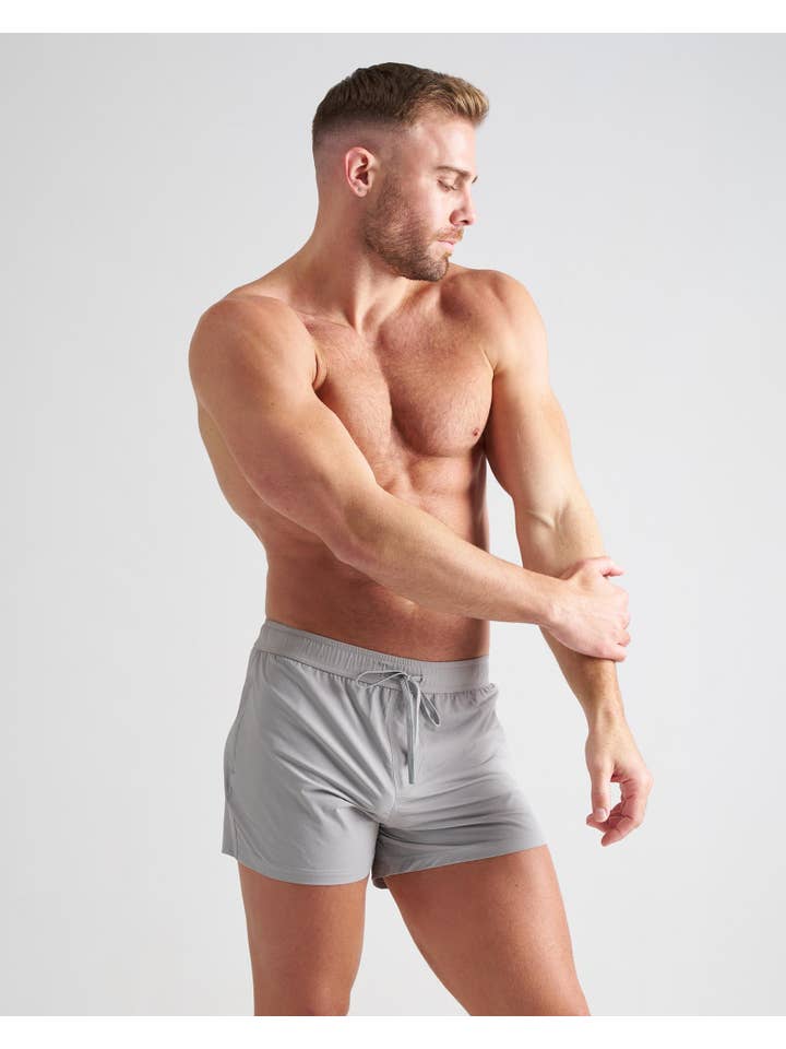 TEAMM8 - Wholesale Athletic shorts – Men's - Bolt 3" Short - Stone1