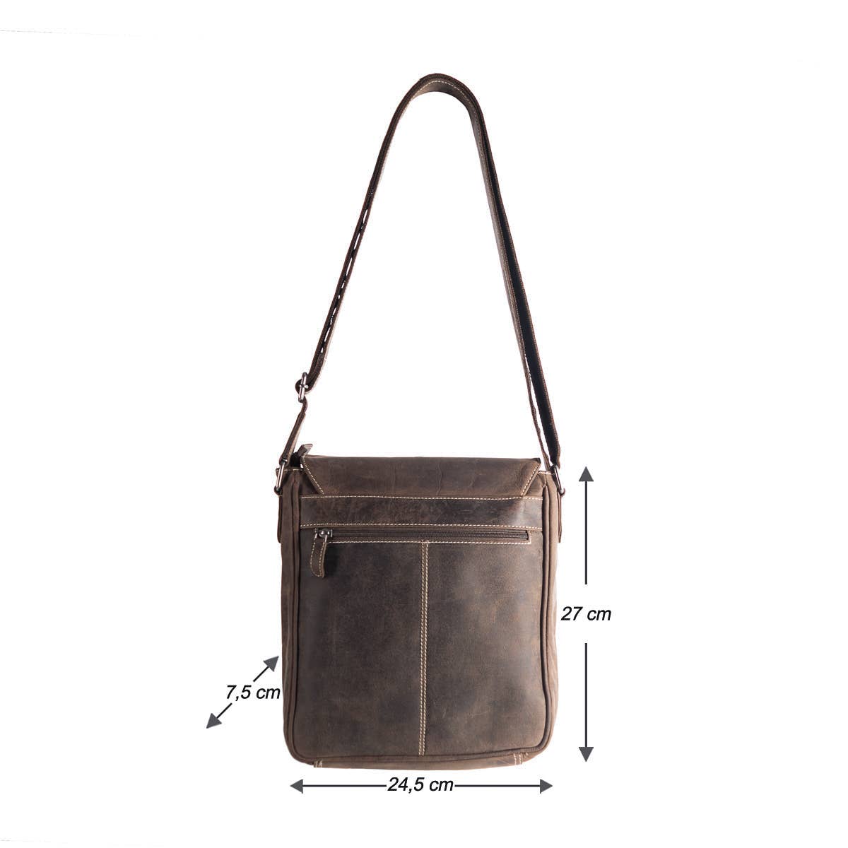Arrigo - Wholesale Shoulder Bag - Women's - Arrigo Buffalo Leather Shoulder Bag with flap - 3 colours18