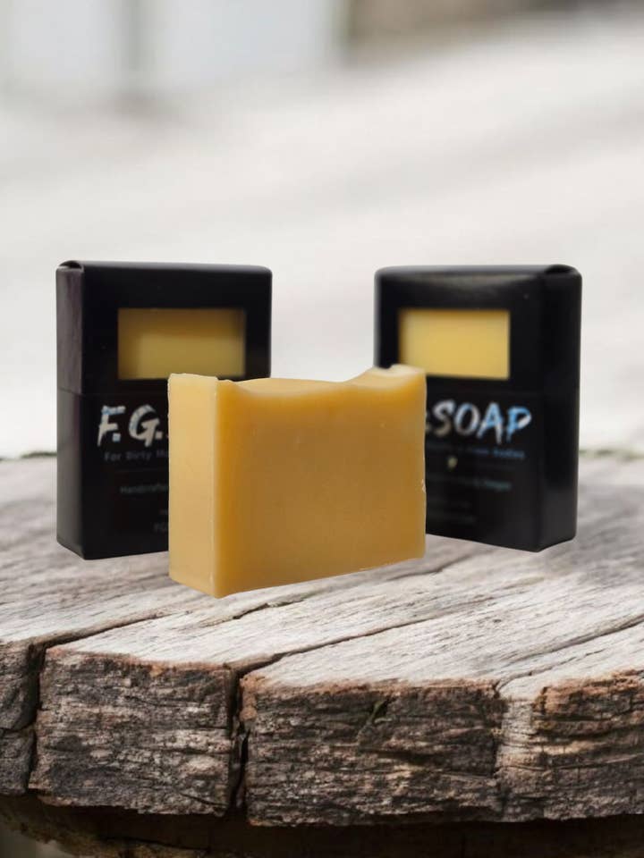 Lavender & Lemongrass - 5.5 oz Bar Soap for wholesale by F.G. Soap