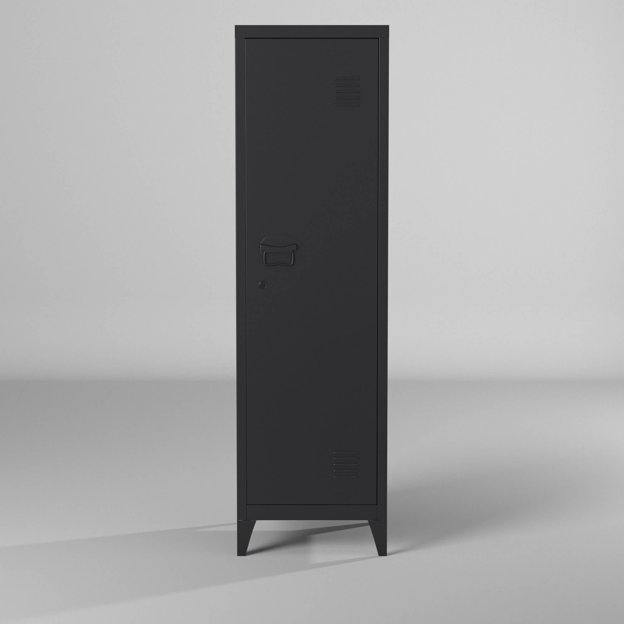 HOMYCASA DESIGN INC - Wholesale Cabinet - Multifuction 3-Tier Single Door Metal Storage Cabinet9