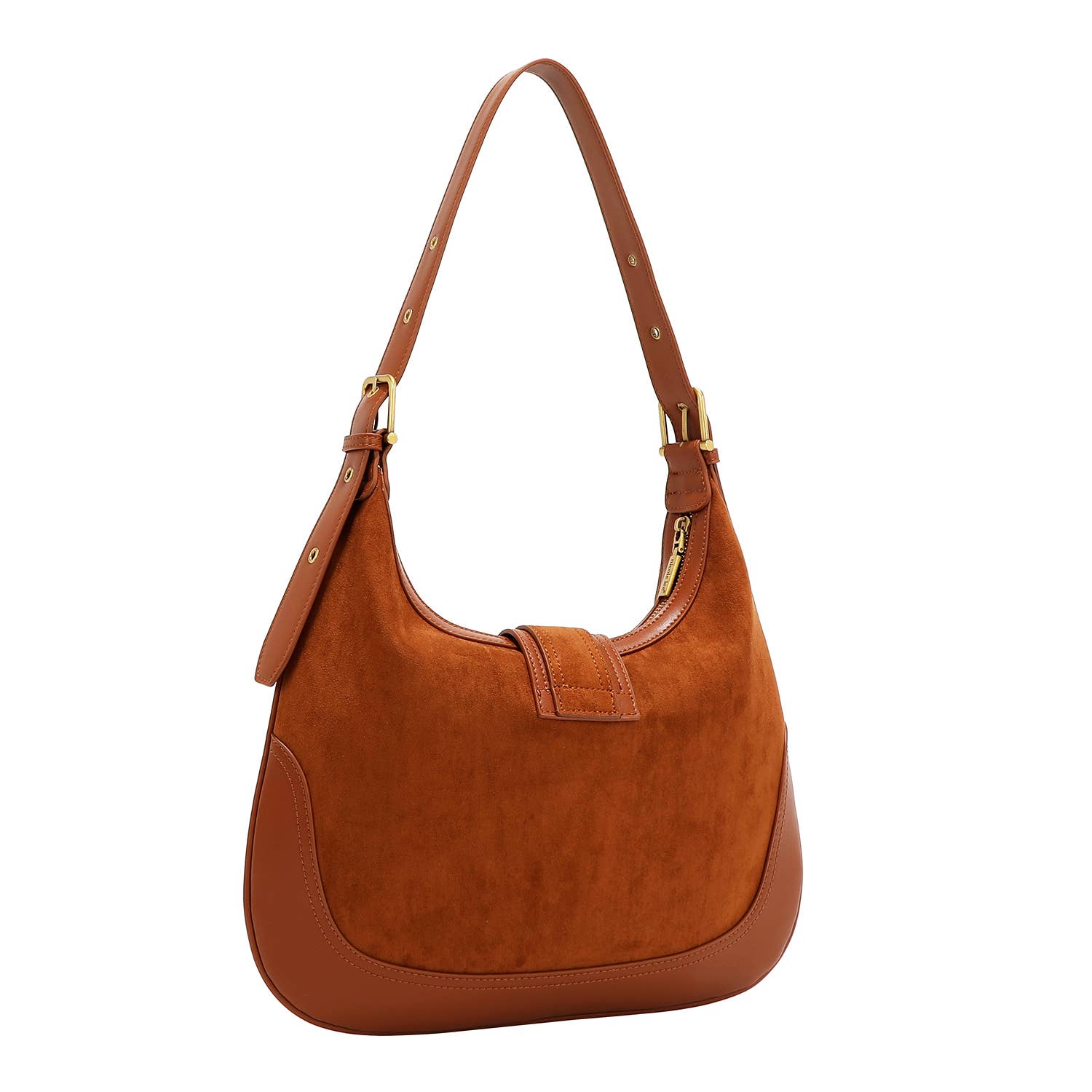 Nicole Lee USA – wholesale Shoulder bag – women's – FLORAL LEAF CRESCENT SHOULDER BAG

12