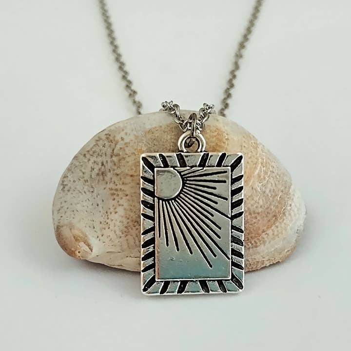 Sun & Moon Necklace, Celestial Necklace for wholesale by Piccadilly Pendants