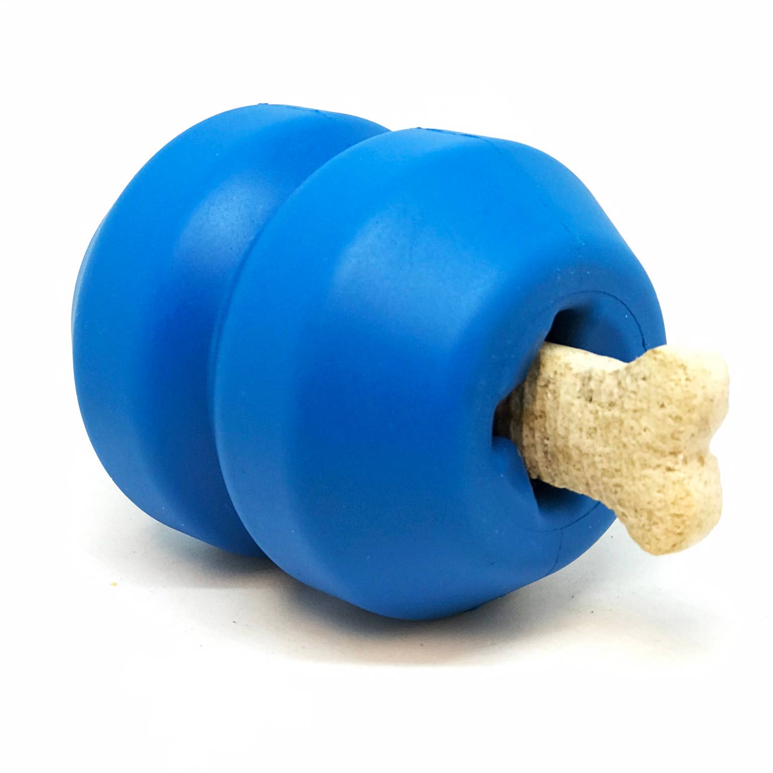 Blue DoubleTrouble- Chew Toy - Treat Dispenser - Large for wholesale on Faire1