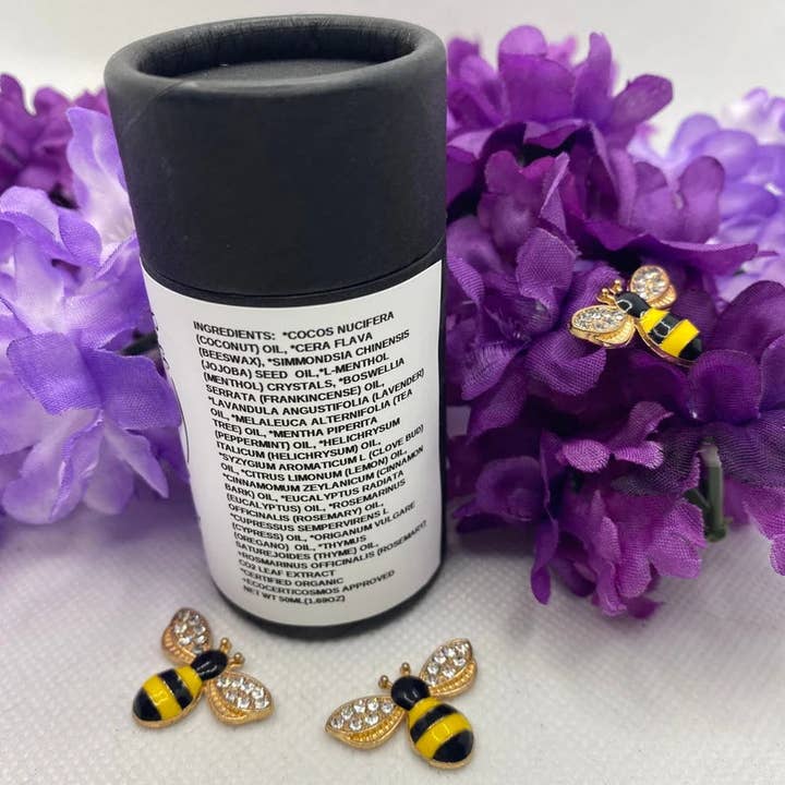 Blessed Bee Botanicals - Wholesale Healing Salve/Balm/Cream - Breathe Easy Vapor Balm | Organic Cold & Cough Vapor Balm4