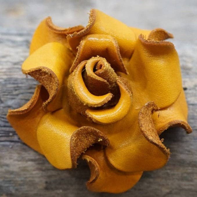 Rodeo Drive - Wholesale Artificial Flowers - Hand Painted Leather Flowers - Roses2