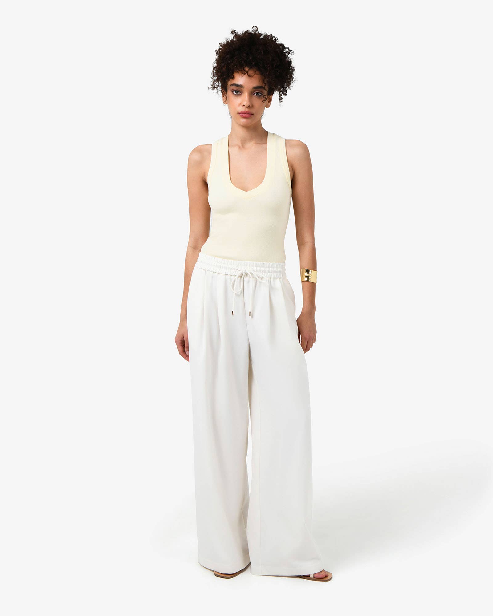 Forcast - Wholesale T-shirt – women's - Forcast Women's Devon V-Neck Singlet7