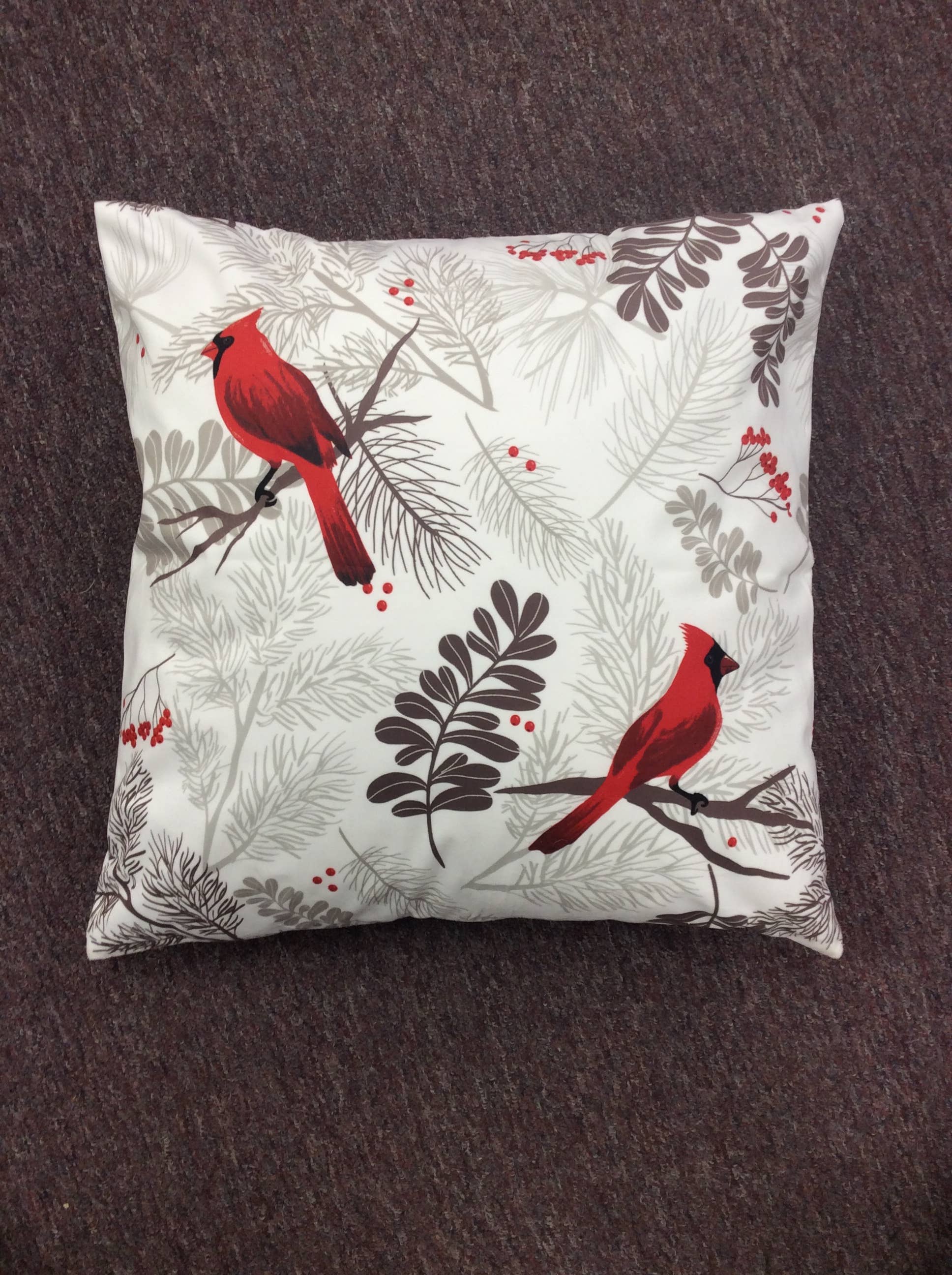 Duke Imports - Wholesale Throw/Decorative Pillow - "Cardinals" Accent Pillow0