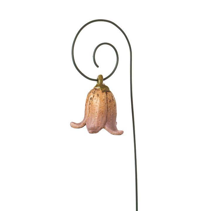 CERAMIC PINK FLOWER STAKE for wholesale by Heaven Sends