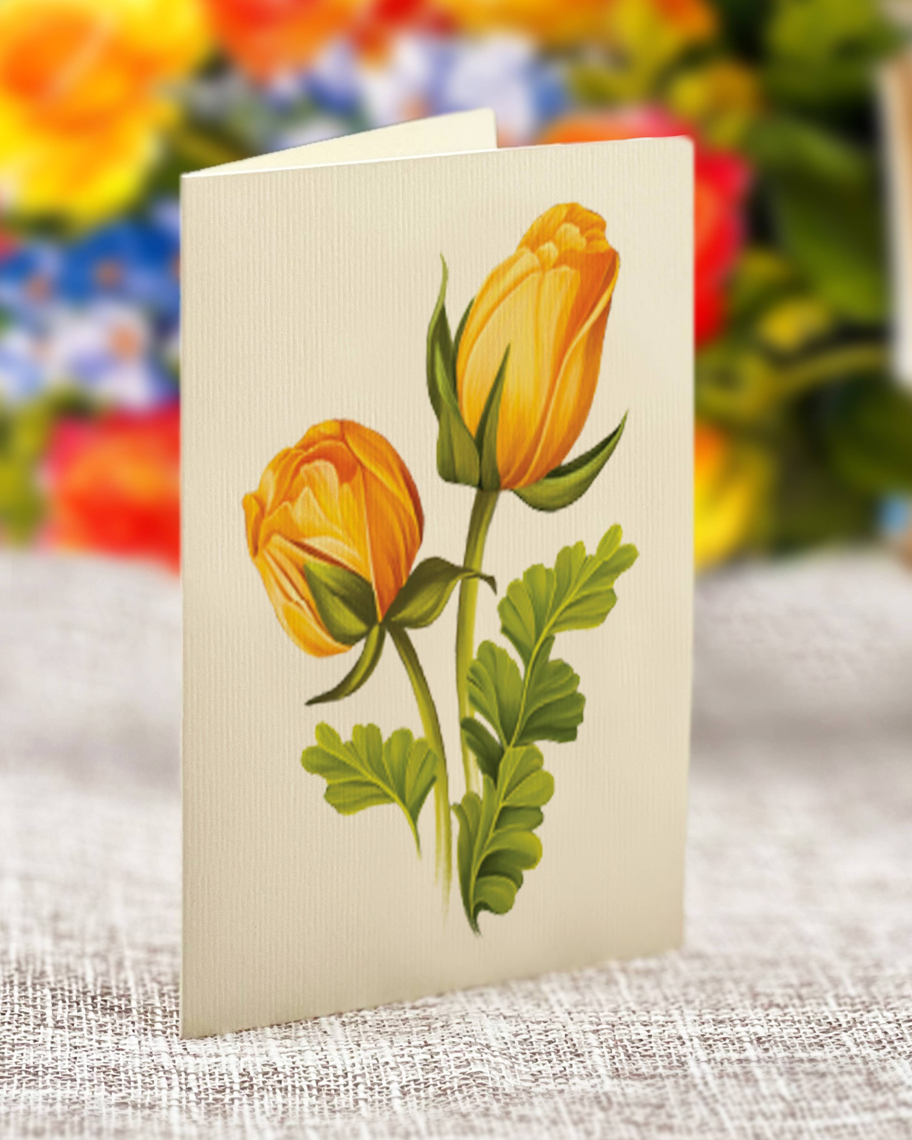 FreshCut Paper LLC - Wholesale Everyday Greeting Card - Sorbet Roses (8 Pop-up Greeting Cards)4