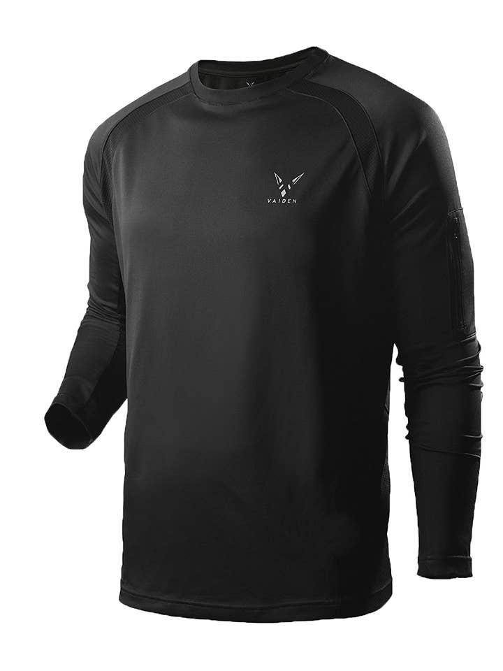 Vaiden Triton Astronaut Tech Long Sleeve Shirt for wholesale by Vaiden