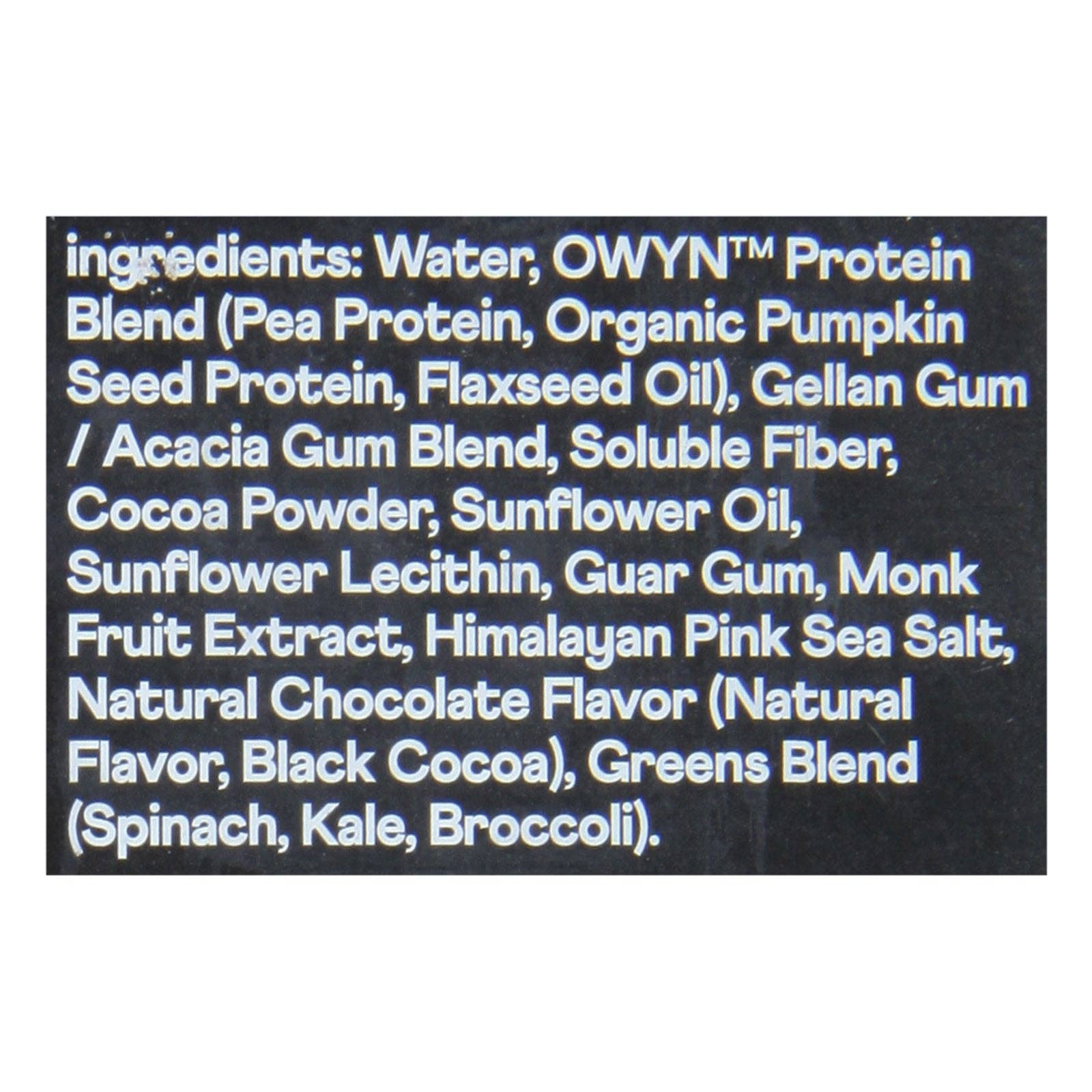 Everyday Supply Co - Wholesale Protein/Superfood Powder - OWYN Chocolate Protein Drink - Plant-Based, 3-Pack, 11.15oz2