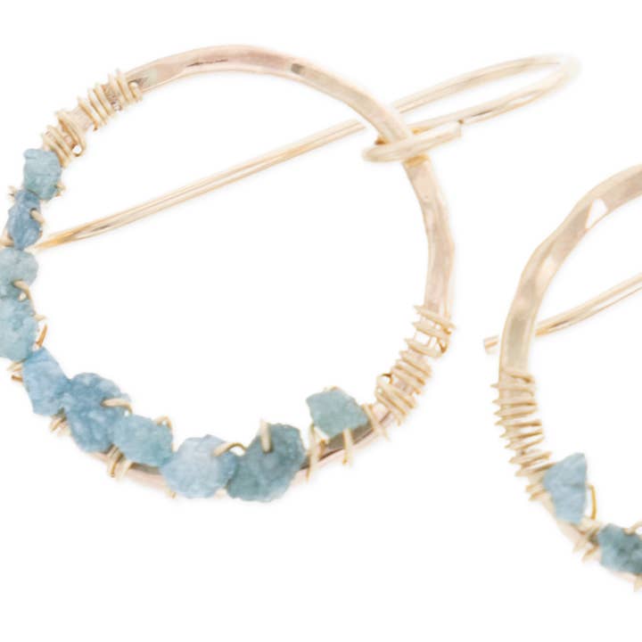 21 degrees North Designs - Wholesale Hoop Earrings - Tidepools Hoops1
