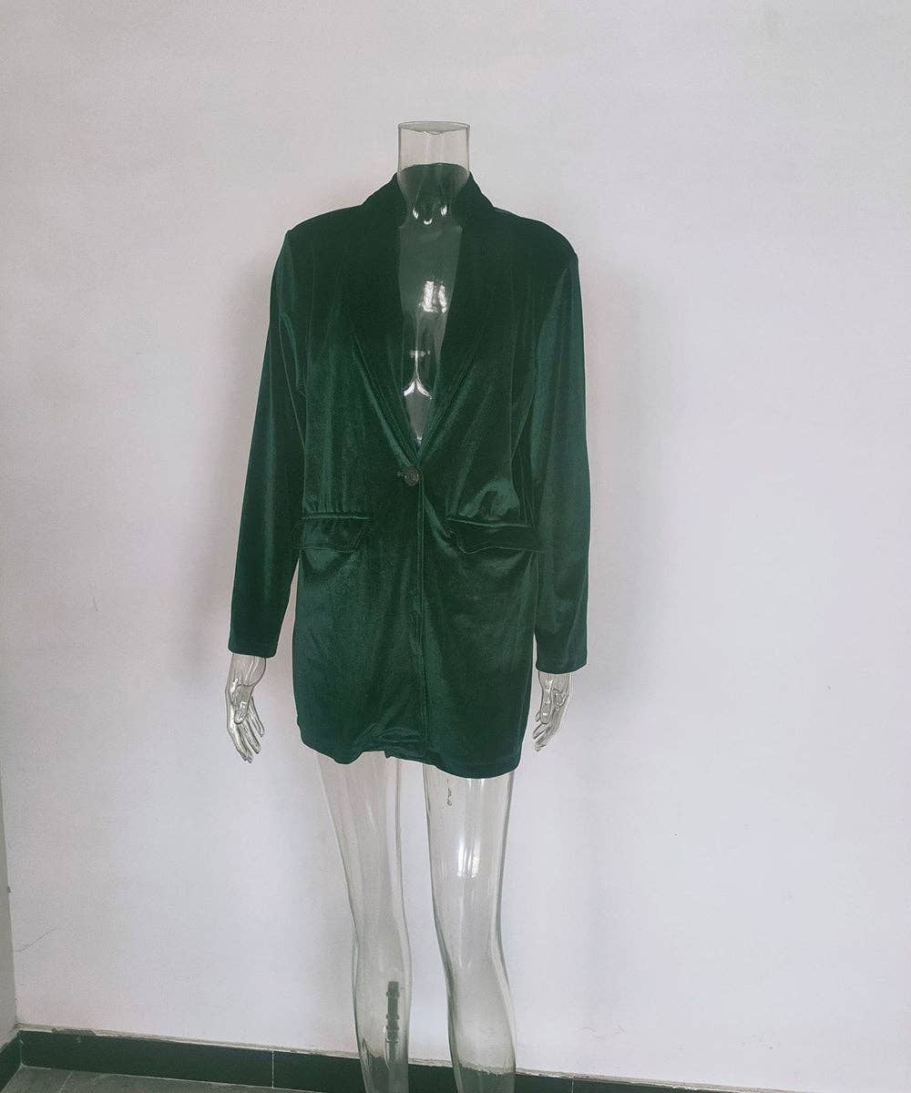 Aria Romance - Wholesale Coat - Women's - Lapel Collar Draped Open Coat10