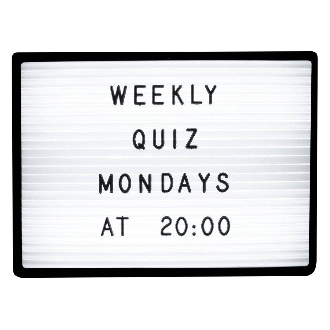 Locomocean - Wholesale Sign - Light up Letter board1