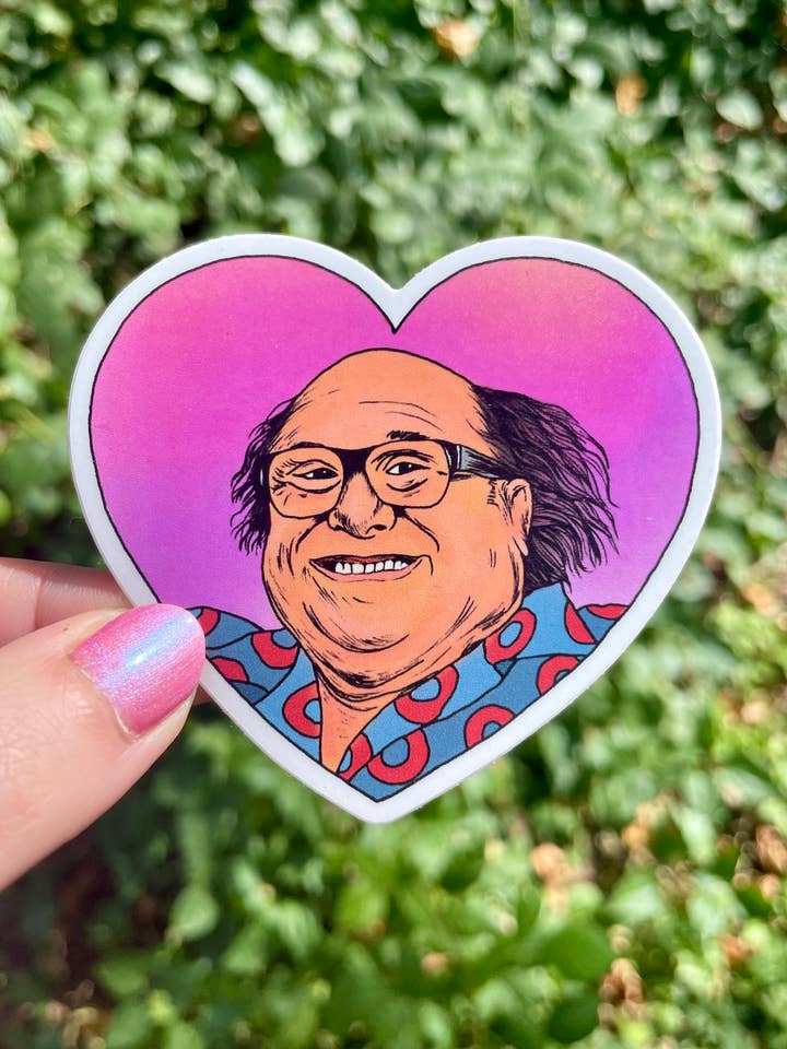 Autocollant Danny Devito pour la vente par Augury Press
