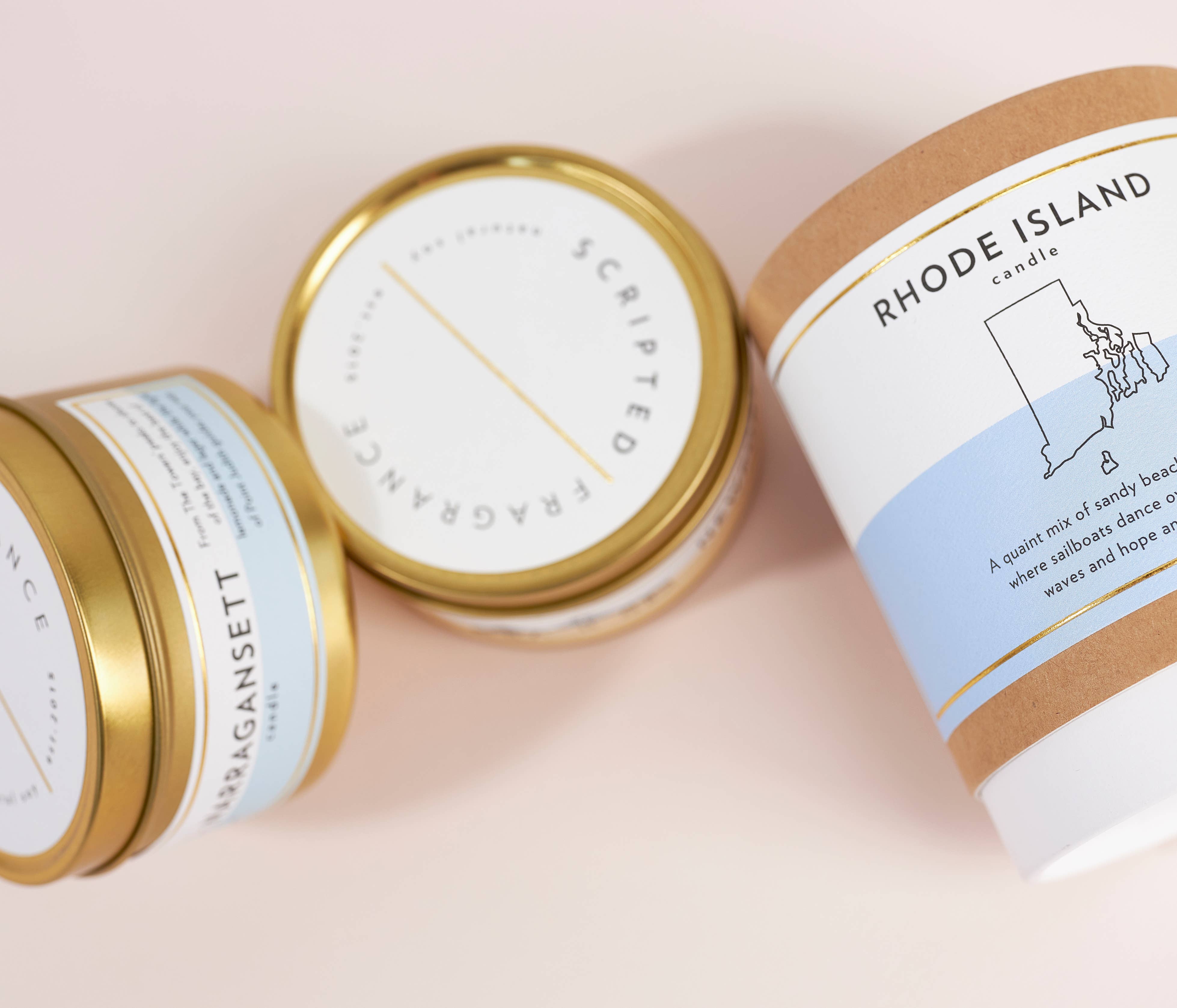 Scripted Fragrance - Venta al por mayor Velas en tarros - Vela de soja Narragansett Rhode Island City6