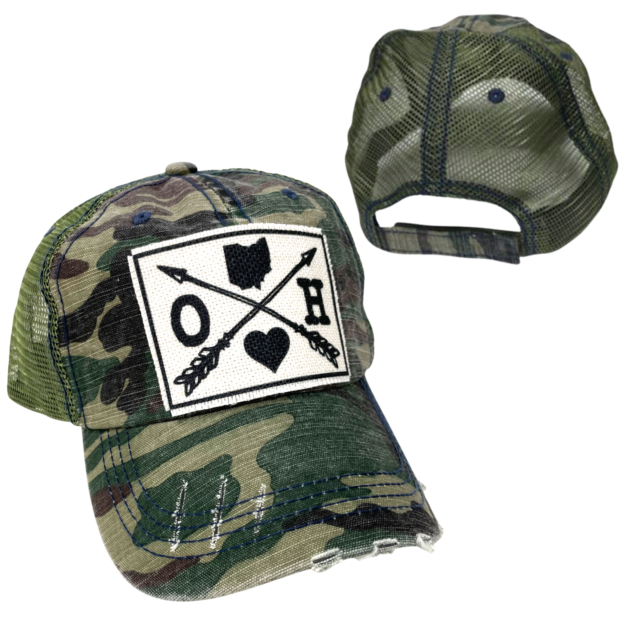 dkhandmade - Wholesale Baseball Cap - Unisex - OHIO ARROWS HATS1