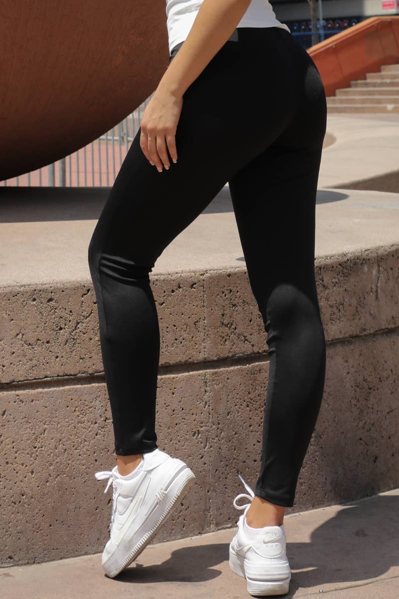 CAPELLA APPAREL - Wholesale Athletic/Lounge Leggings - Women's - Solid High Waist Leggings1