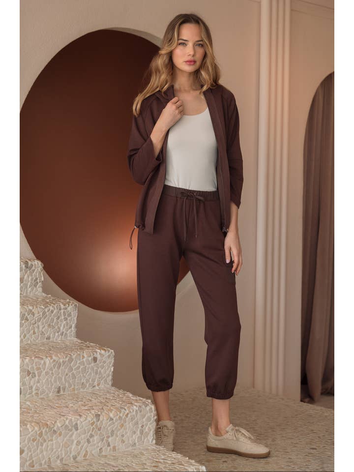 Joh Apparel - Vendita all'ingrosso Giacca - Donna - Giacca con cappuccio in maglia Kari Pointe7