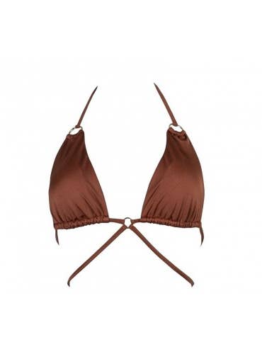 TRIÂNGULO DE TERRACOTA POLIDO CINDY por atacado de FollowMe Beachwear