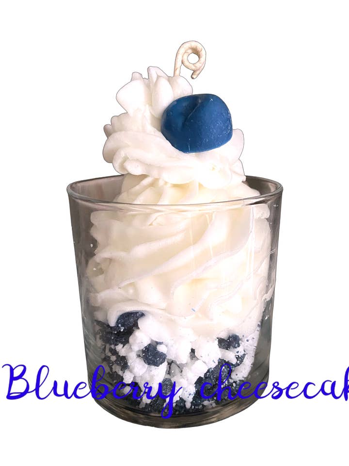 Blueberry cheesecake Candle for wholesale by Niagara Wax works