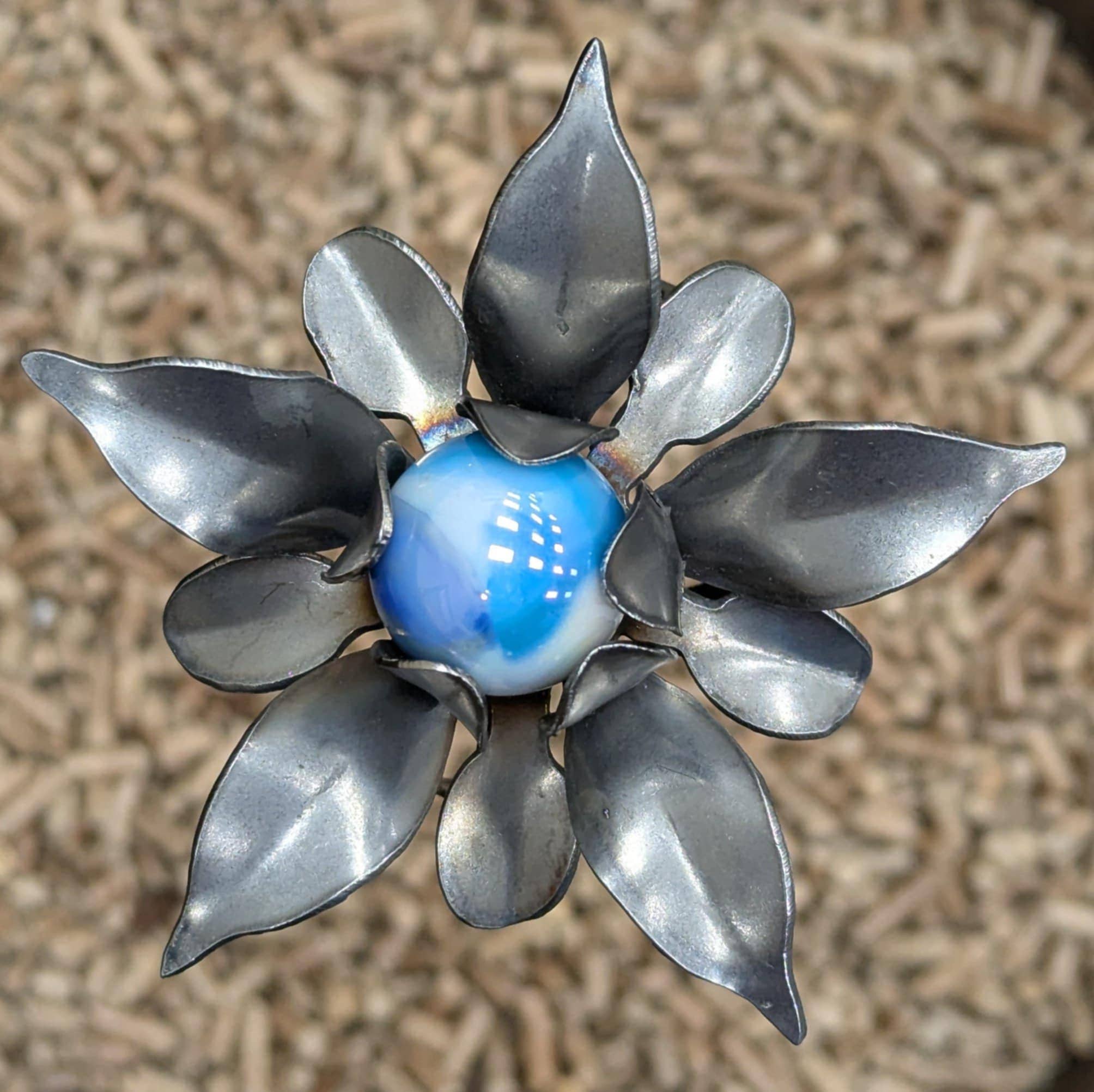 Designs by Dieter, LLC - Wholesale Garden/Lawn Stake - Handmade Metal Flower Garden Stake8