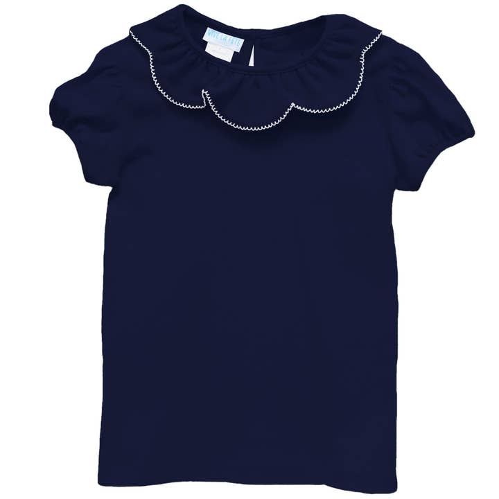 Vive La Fete - Wholesale T-Shirt - Kids - Knit Short Puffy Sleeve Girls Tee Shirt
