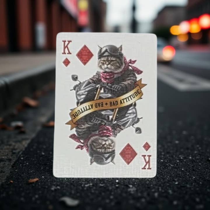 Collectible Playing Cards - Wholesale Playing Cards - Biker Cats Playing Cards3