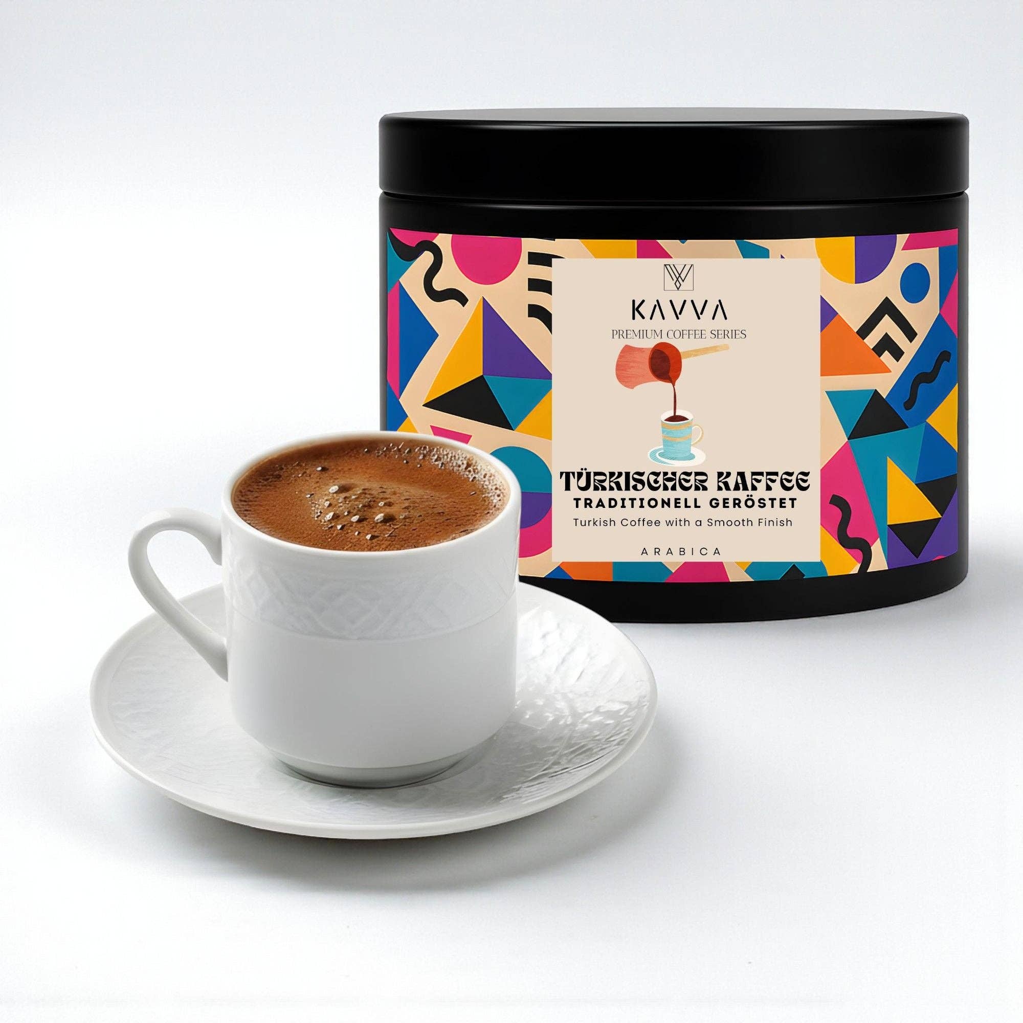 Biomatea - Wholesale Instant Coffee/Espresso - KAVVA Premium Classic Turkish Coffee – Traditionally roasted, no sugar, 100% Arabica, 100 g4