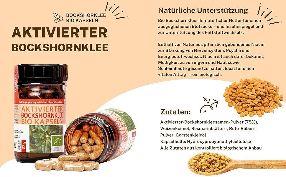 Dr. Pandalis - Wholesale Oral Supplement/Vitamin - FENUGREEK ACTIVATED - BIO VEGAN CAPSULES1