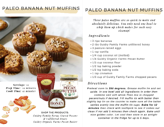 Guidry Organic Farms - Wholesale Nuts - 8 oz.Glazed Pecans (Copy)3