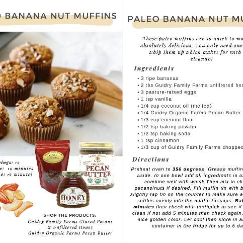 Guidry Organic Farms - Wholesale Nuts - 8 oz.Glazed Pecans (Copy)3