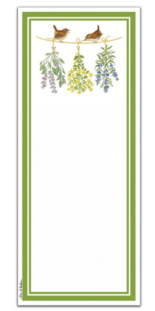 Alice's Cottage – Engroshandel Notesblok – Magnetisk notesblok 14-530 hængende urt1